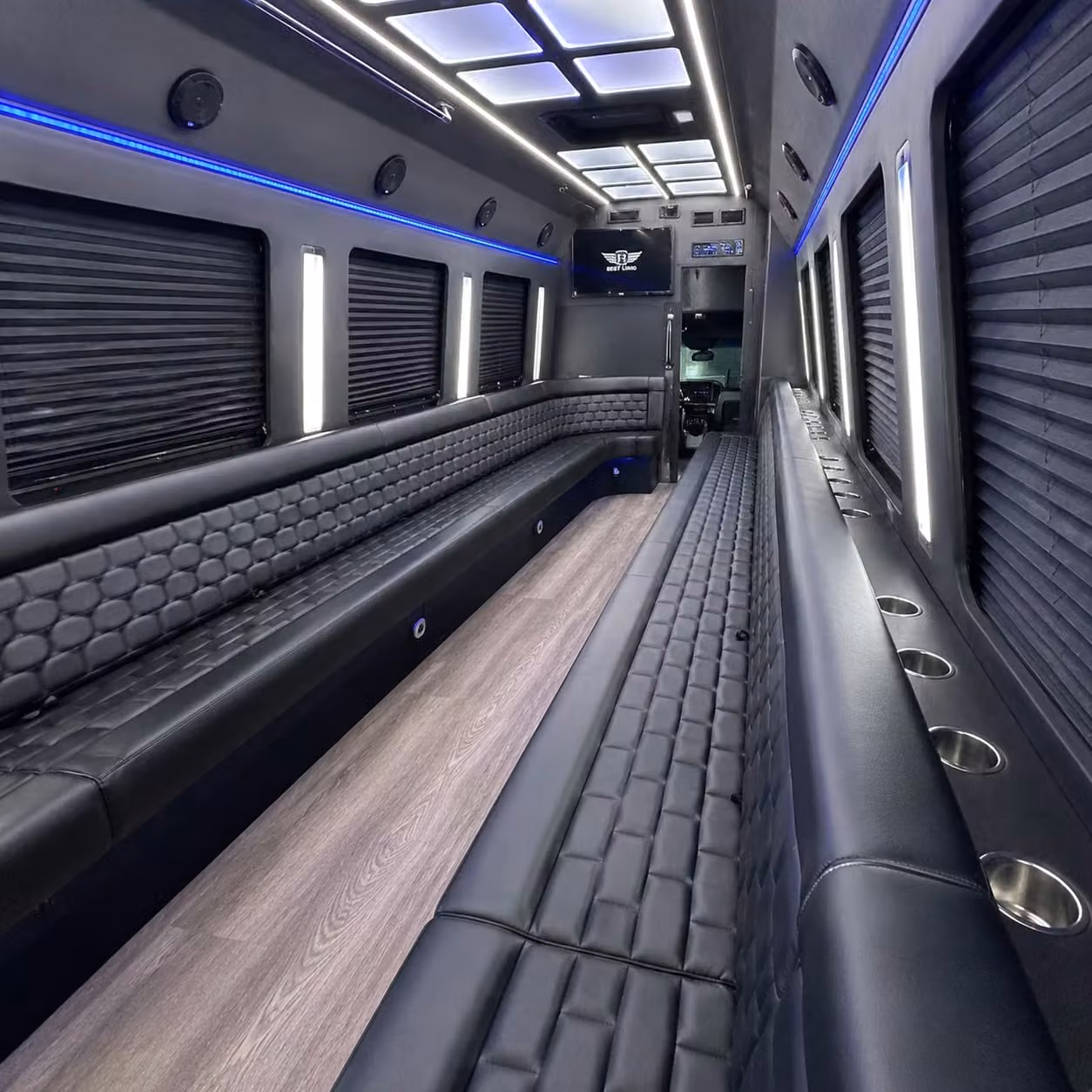 party bus interior
