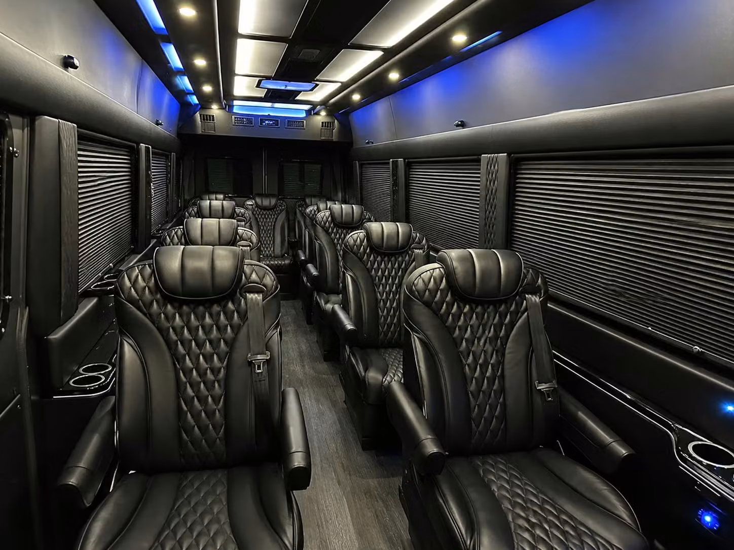 sprinter van with driver interior